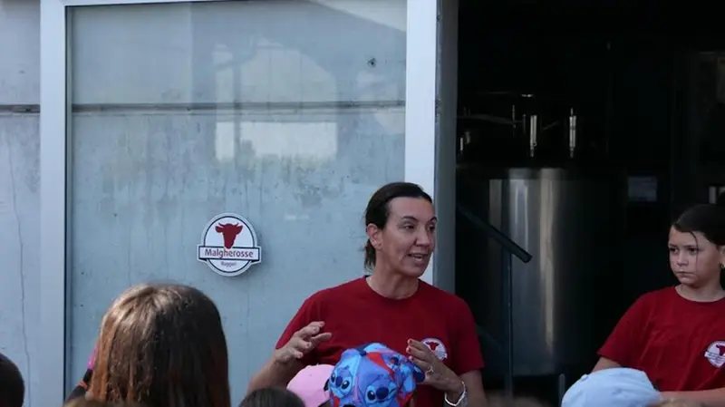 Tanti i bambini che hanno visitato l’azienda agricola