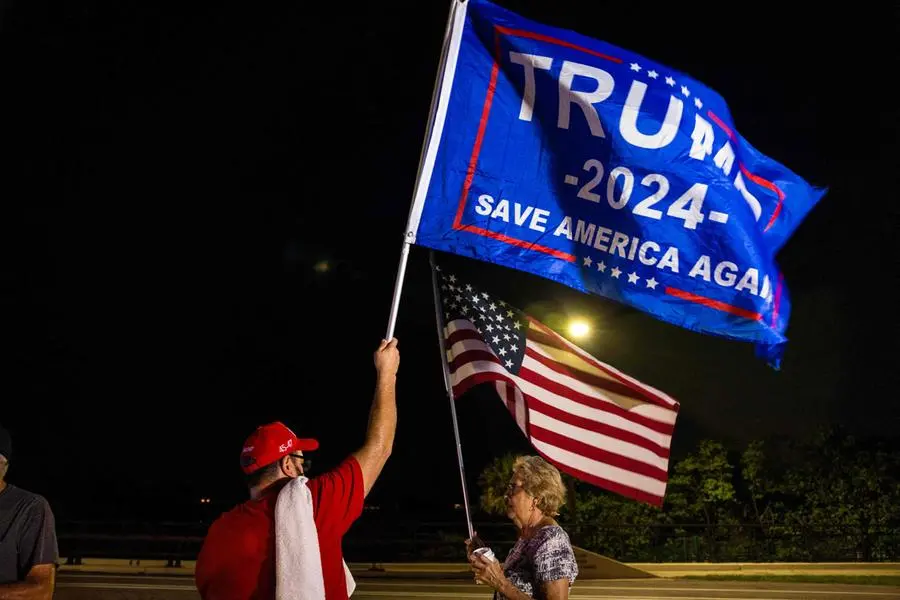 Supporter di Trump al comizio in Pennsylvania - Foto Afp © www.giornaledibrescia.it