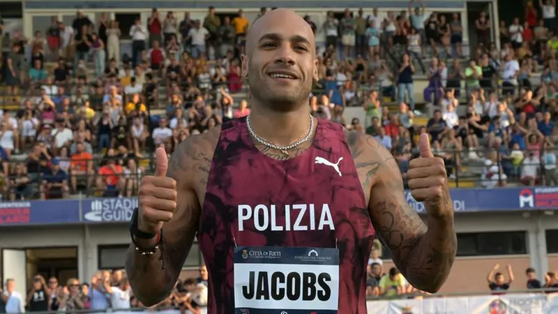 Marcell Jacobs capofila dei bresciani nell'atletica - Foto Fama/Fidal © www.giornaledibrescia.it