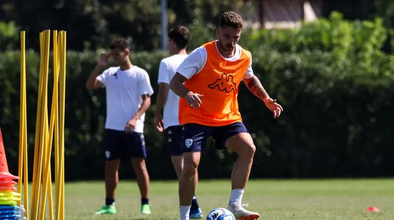 Il terzino sinistro Niccolò Corrado - Foto New Reporter Comincini © www.giornaledibrescia.it