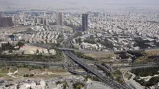 epa11317578 A general view of the capital of Tehran, Iran, 29 April 2024 (issued 04 May 2024). EPA/ABEDIN TAHERKENAREH