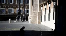 Piazza Montecitorio durante il Consiglio dei Ministri a Palazzo Chigi con all’ordine del giorno il decreto contro la violenza giovanile, Roma, 7 settembre 2023. ANSA/RICCARDO ANTIMIANI