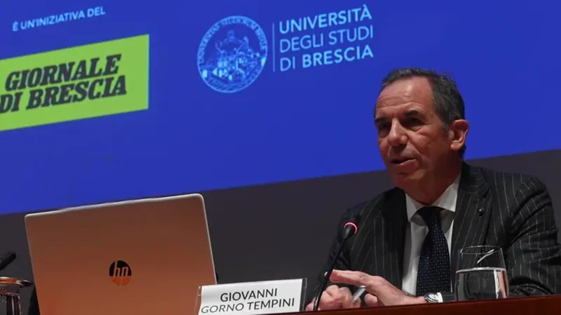 Il bresciano Giovanni Gorno Tempini - Foto New Reporter Favretto © www.giornaledibrescia.it