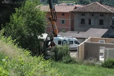 Il cantiere teatro della tragedia