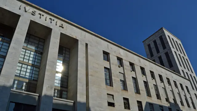 Giustizia: il tribunale di Milano. Immagine generica. Foto ANSA/Roberto Ritondale