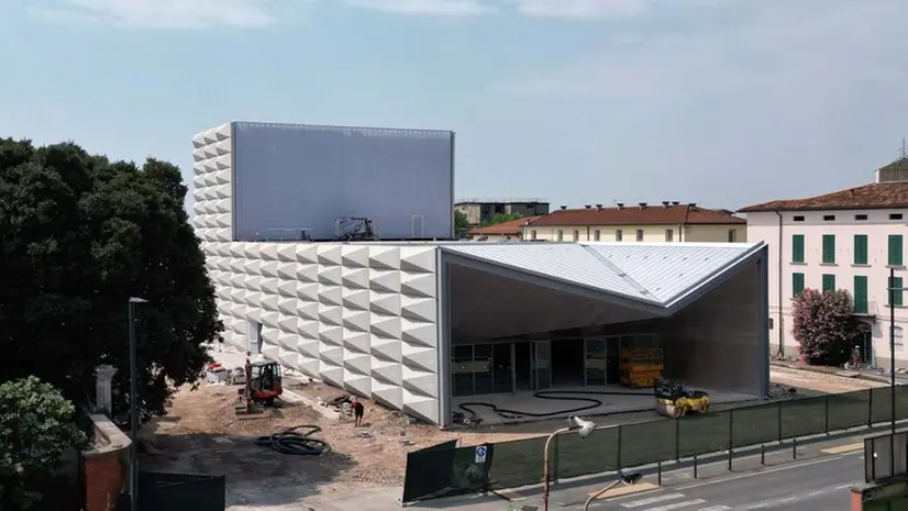 Teatro Borsoni: immagini dal cantiere