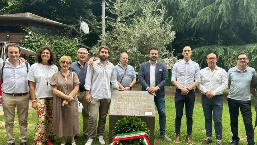 La cerimonia ai Giardini Falcone Borsellino per il 32esimo dalla strage di via D'Amelio - © www.giornaledibrescia.it