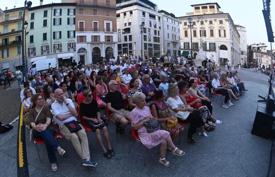 Giacomo Papetti in piazza Mercato per Jazz on the Road