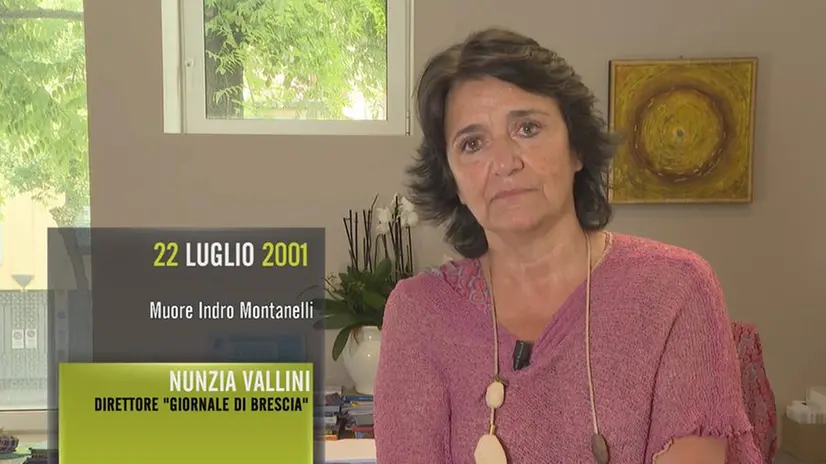 La direttrice del Giornale di Brescia, Nunzia Vallini