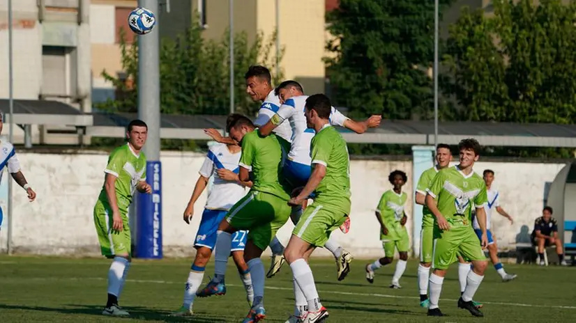 SERIE B CALCIO BRESCIA AMICHEVOLE RAPPRESENTATIVA DILETTANTI - BRESCIA NELLA FOTO 20-07-2024 perteghella@newreporter