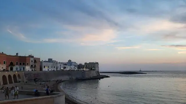 A view of the sea of Puritate beach that was awarded with the 'Blue Flag' award in 2023, Gallipoli, near Lecce, Italy, 12 May 2023. The 'Blue Flag' is an award given by the Foundation for Environmental Education to European coastal resorts that meet quality criteria relating to bathing water parameters and the service offered, taking into account, for example, the cleanliness of the beaches and tourist docks. ANSA/MONICA DIAMANTI