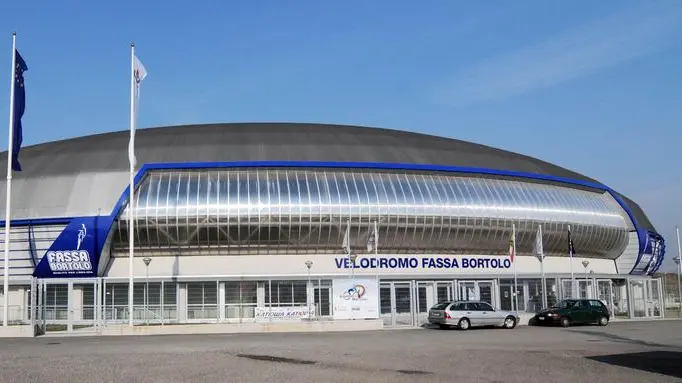 Il velodromo di Montichiari Foto New Reporter Paletti © www.giornaledibrescia.it