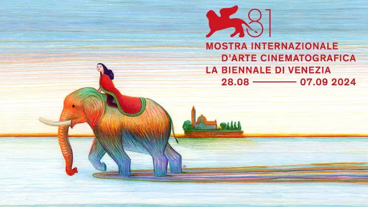 Il manifesto della Mostra del Cinema di Venezia 2024