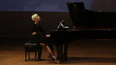 Giulia Mazzoni al pianoforte