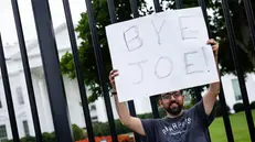 Il presidente Usa, Joe Biden, ha annunciato il suo ritiro dalla corsa per la Casa Bianca - Foto Ansa © www.giornaledibrescia.it