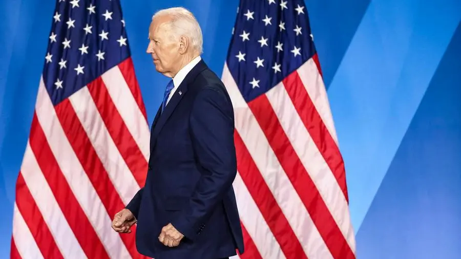 Niente bis per Joe Biden - Foto Ansa/Afp © www.giornaledibrescia.it