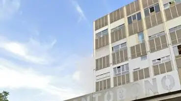 L'ospedale Santobono di Napoli, 26 Maggio 2023. ANSA/GOOGLE MAPS