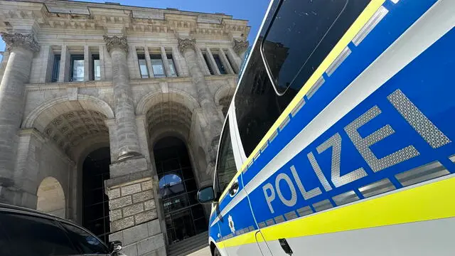 epa11344816 A police car is parked in front of the German Reichstag building next to the Jakob-Kaiser-Haus parliament building, where the office of Alternative for Germany (AfD) parliamentary group member Petr Bystron was searched by investigators, in Berlin, Germany, 16 May 2024. According to the authorities, investigators searched Petr Bystron's Bundestag office in Berlin and other properties in Bavaria and Mallorca on behalf of the Munich Public Prosecutor General's Office on allegations of bribery and money laundering. EPA/HANNIBAL HANSCHKE