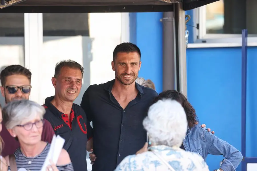 L'amichevole tra Lumezzane e Brescia al Saleri