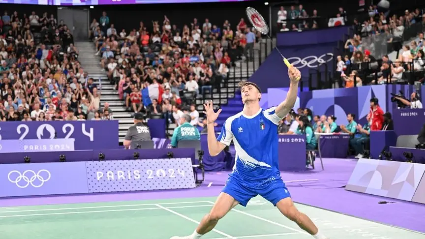 Giovanni Toti è già recordman azzurro del badminton