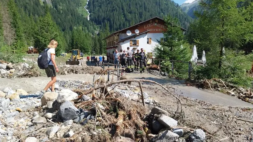 La Locanda Gaver, una delle strutture maggiormente colpite dall’alluvione - © www.giornaledibrescia.it