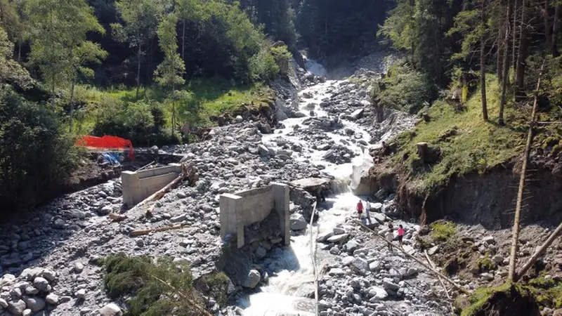 A luglio a Ceto le forti piogge hanno fatto collassare il Put del Sac causando gravi disagi © www.giornaledibrescia.it