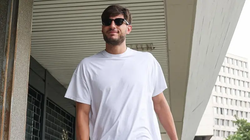 Gennaro Borrelli alle visite mediche di inizio stagione - Foto New Reporter © www.giornaledibrescia.it