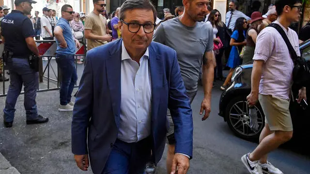 David Ermini durante la Direzione Nazionale del Partito Democratico a Roma, 5 luglio 2024. ANSA/RICCARDO ANTIMIANI