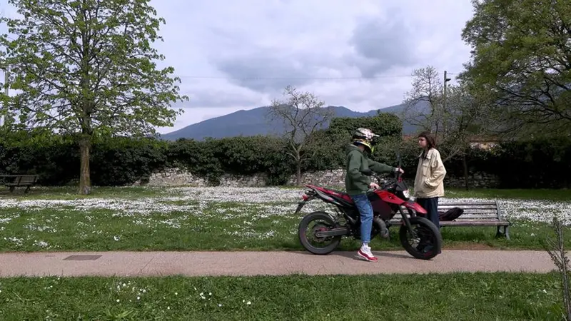 Un'altra scena tratta dal cortometraggio