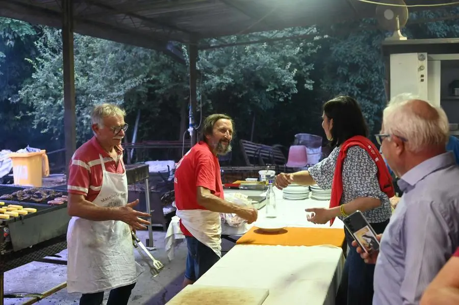 La segretaria nazionale del Pd Elly Schlein alla festa della Valverde, a Botticino