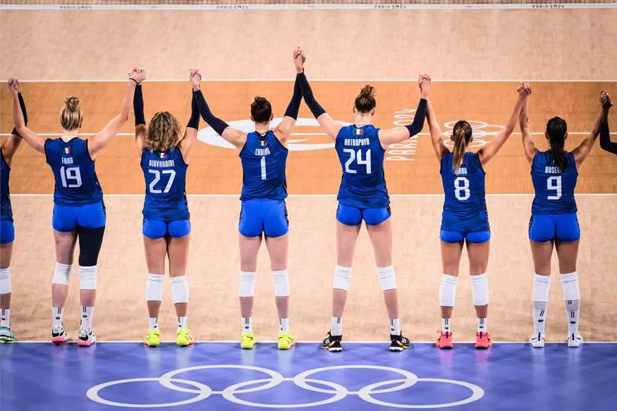 Parigi 2024, l'Italvolley batte la Turchia 3-0