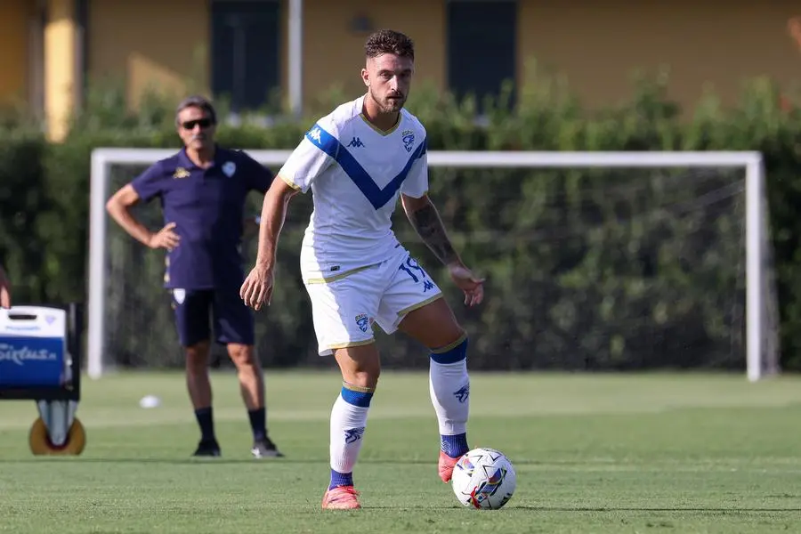 Sport Calcio Torbole Casaglia Amichevole Brescia Renate nella foto Niccolò Corrado (Brescia Calcio)  4/08/2024 @newreporter