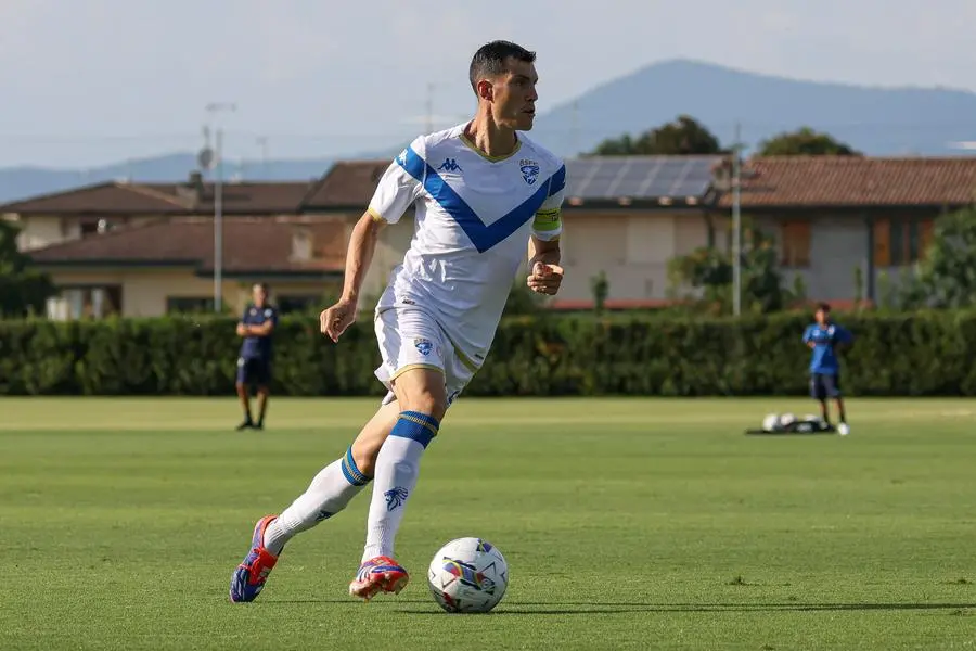 Sport Calcio Torbole Casaglia Amichevole Brescia Renate nella foto Dimitri Bisoli (Brescia Calcio) 4/08/2024 @newreporter