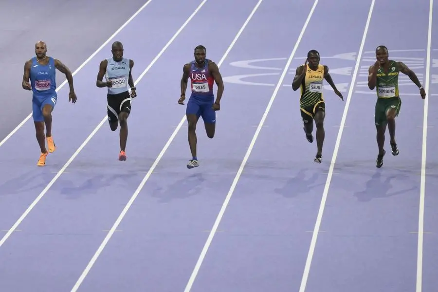 La finale dei 100 metri di Marcell Jacobs