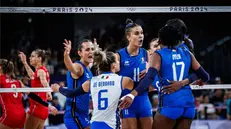 Olimpiadi di Parigi, l'Italia batte la Serbia 3-0