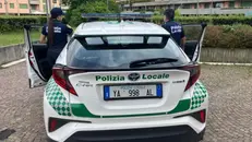 È intervenuta la Polizia locale di Sirmione - © www.giornaledibrescia.it