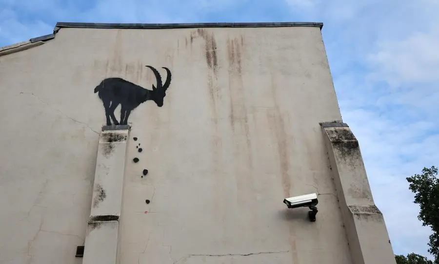 Gli animali di Banksy spuntati a Londra negli ultimi giorni