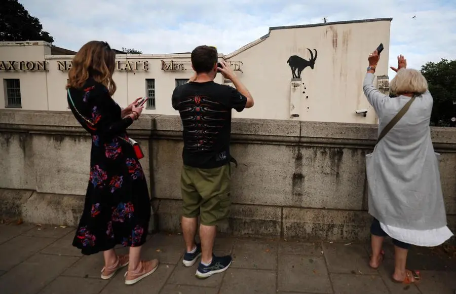 Gli animali di Banksy spuntati a Londra negli ultimi giorni