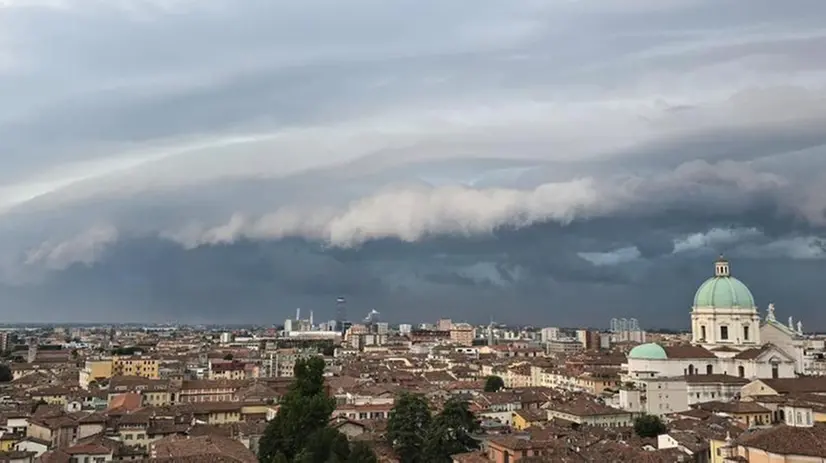 Maltempo a Brescia - Foto di Nicola Gelfi