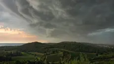 Una cella temporalesca estiva - Foto Antonello Mora