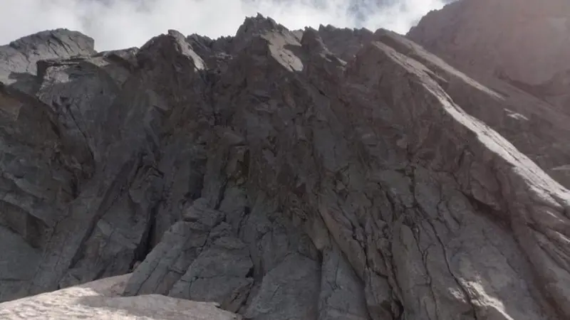 La via che stava affrontando il gruppo © www.giornaledibrescia.it