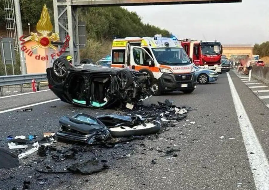 Lo schianto in Corda Molle, le foto dei Vigili del fuoco