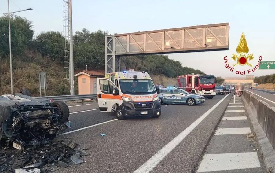 Lo schianto in Corda Molle, le foto dei Vigili del fuoco