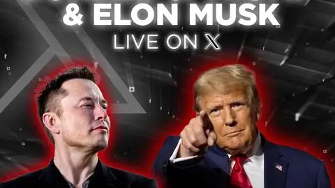 Alle 20 ora locale, le due di notte in Italia, Elon Musk intervisterà in diretta su X Donald Trump. Si tratta del primo colloquio pubblico tra i due da quando il miliardario patron di Tesla ha annunciato il suo endorsement al tycoon. L'intervista sarà trasmessa sull'account ufficiale di Trump, che è stato ripristinato un mese dopo l'acquisto di X da parte di Musk, dopo essere stato sospeso in seguito all'attacco al Congresso del 6 gennaio 2021. INSTAGRAM/ DONALD TRUMP +++ATTENZIONE LA FOTO NON PUO' ESSERE PUBBLICATA O RIPRODOTTA SENZA L'AUTORIZZAZIONE DELLA FONTE DI ORIGINE CUI SI RINVIA+++ NPK +++