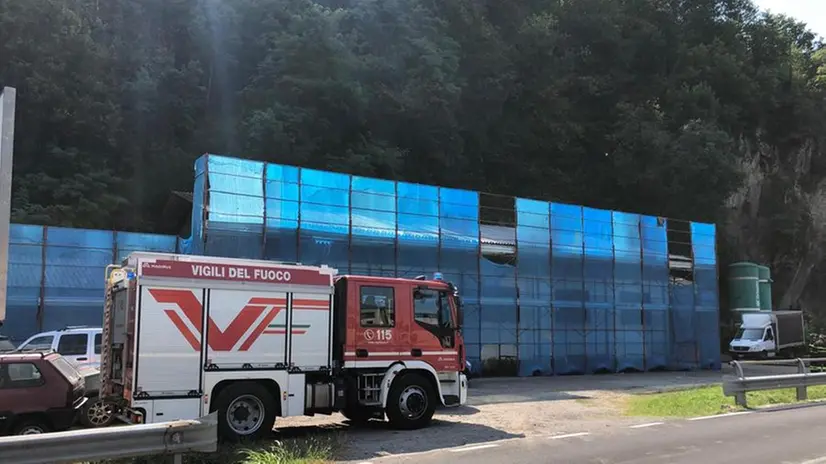 L'infortunio lavorativo è avvenuto a Pisogne, nella zona industriale di Gratacasolo