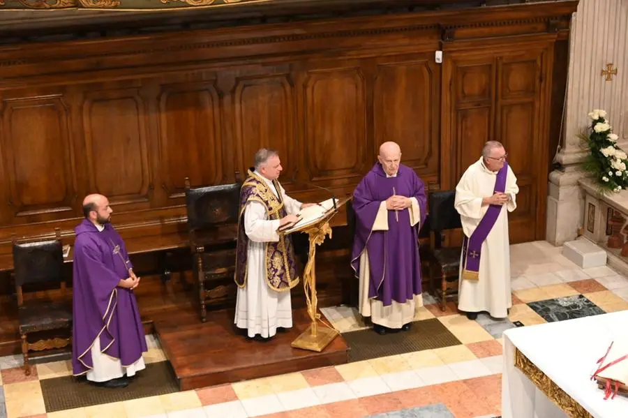 I funerali di Pietro Meini