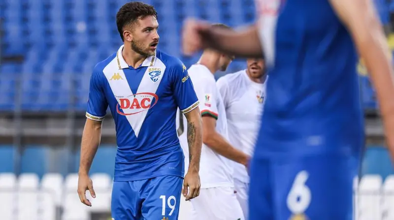 Il terzino sinistro Niccolò Corrado - Foto New Reporter © www.giornaledibrescia.it