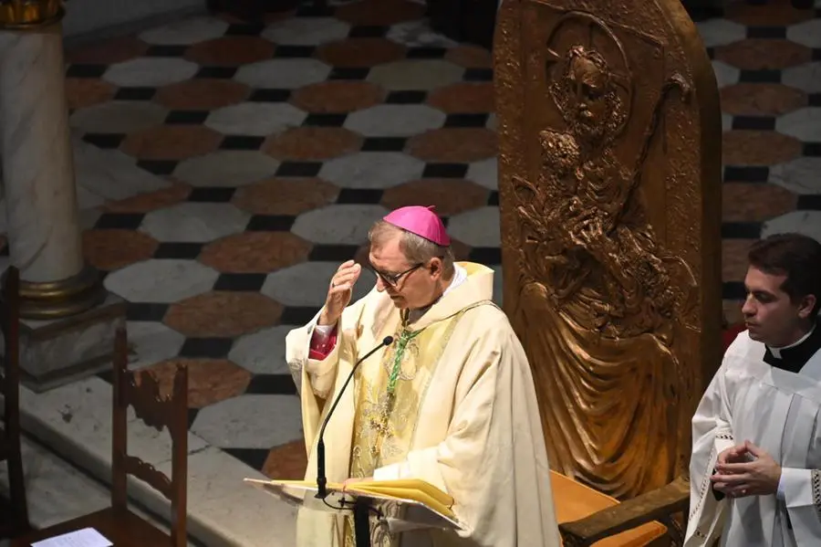 Il Vescovo celebra in duomo del Pontificale dell'Assunta