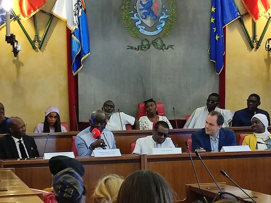 La commemorazione in Loggia di Idris Sanneh