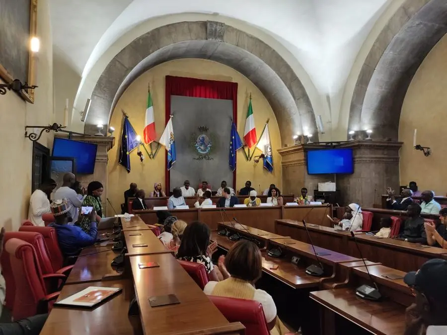 La commemorazione in Loggia di Idris Sanneh